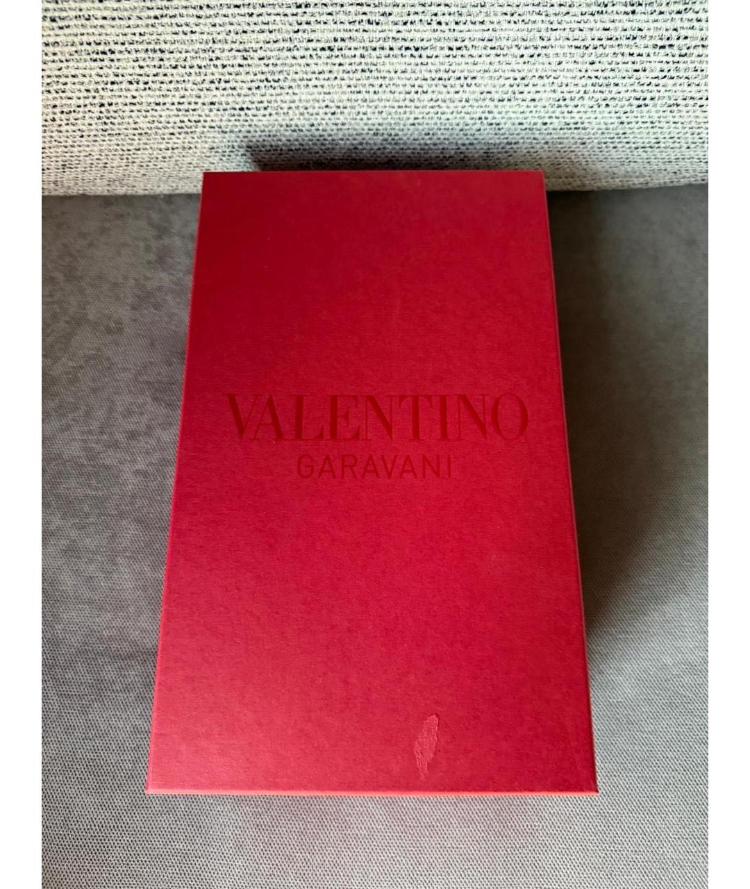 VALENTINO Черные текстильные мюли, фото 7