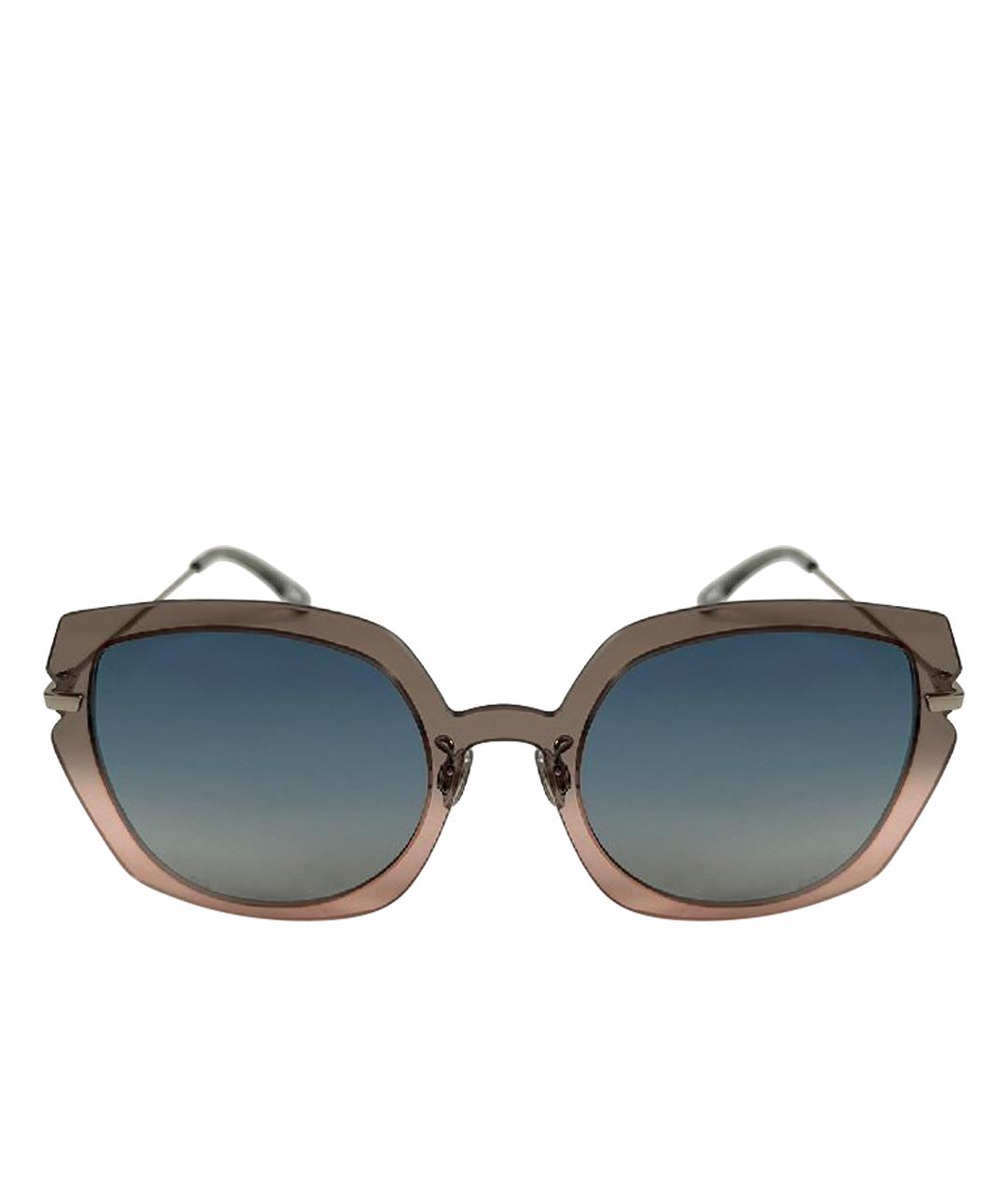 CHRISTIAN DIOR Коралловые пластиковые солнцезащитные очки, фото 1