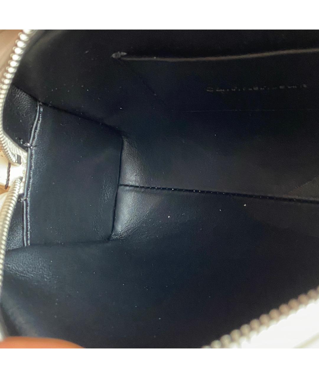 CALVIN KLEIN Белая сумка через плечо из искусственной кожи, фото 4