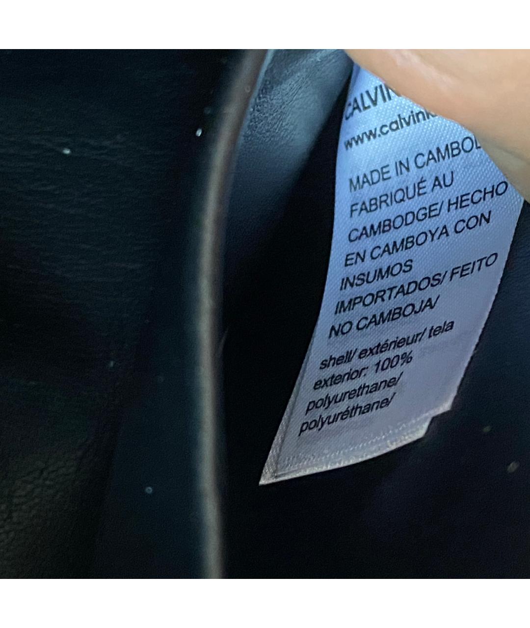 CALVIN KLEIN Белая сумка через плечо из искусственной кожи, фото 5