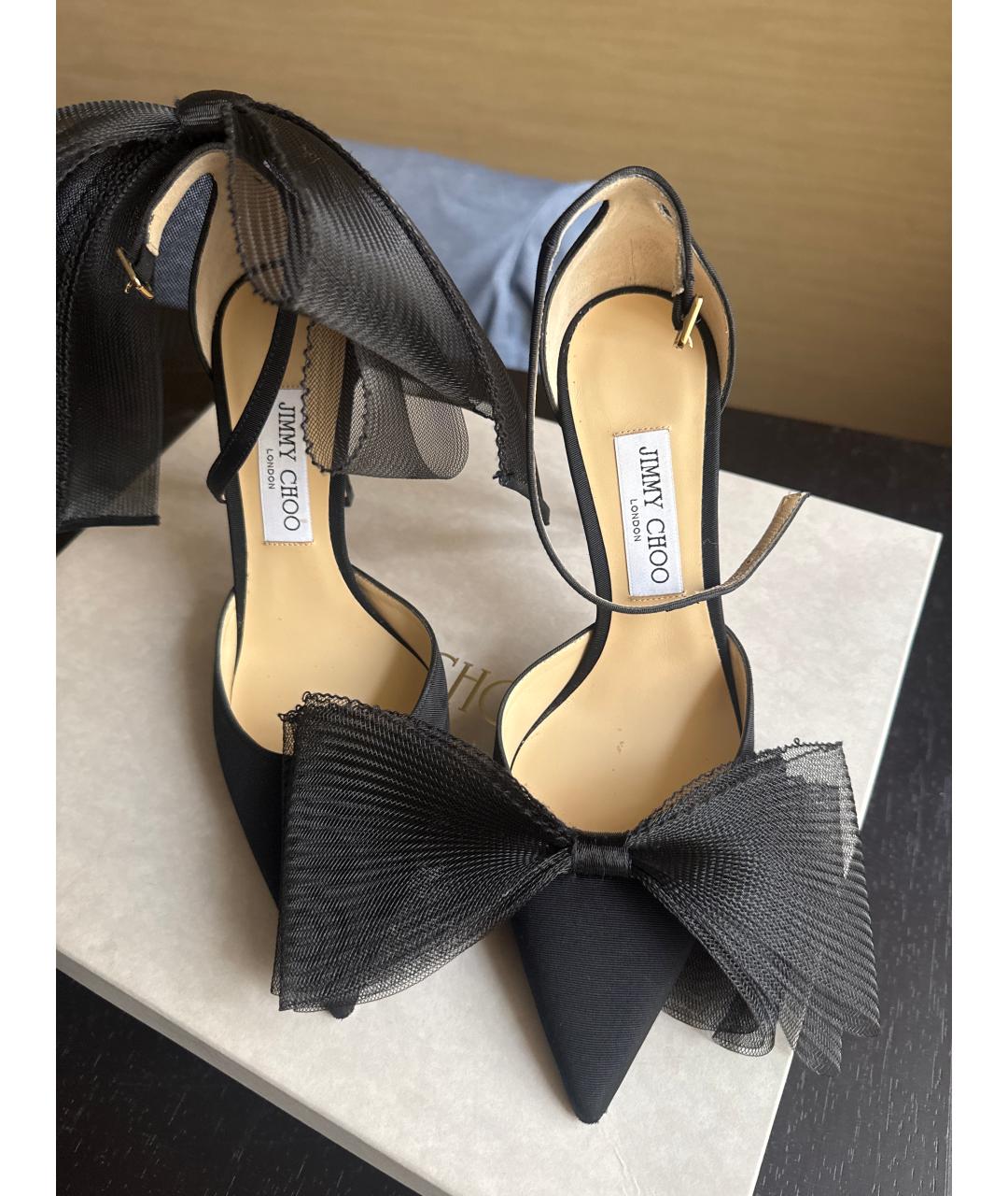 JIMMY CHOO Черные туфли, фото 2