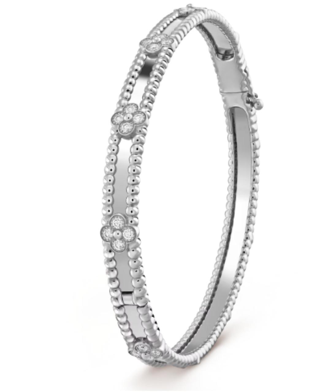 VAN CLEEF & ARPELS Серебрянный браслет из белого золота, фото 1