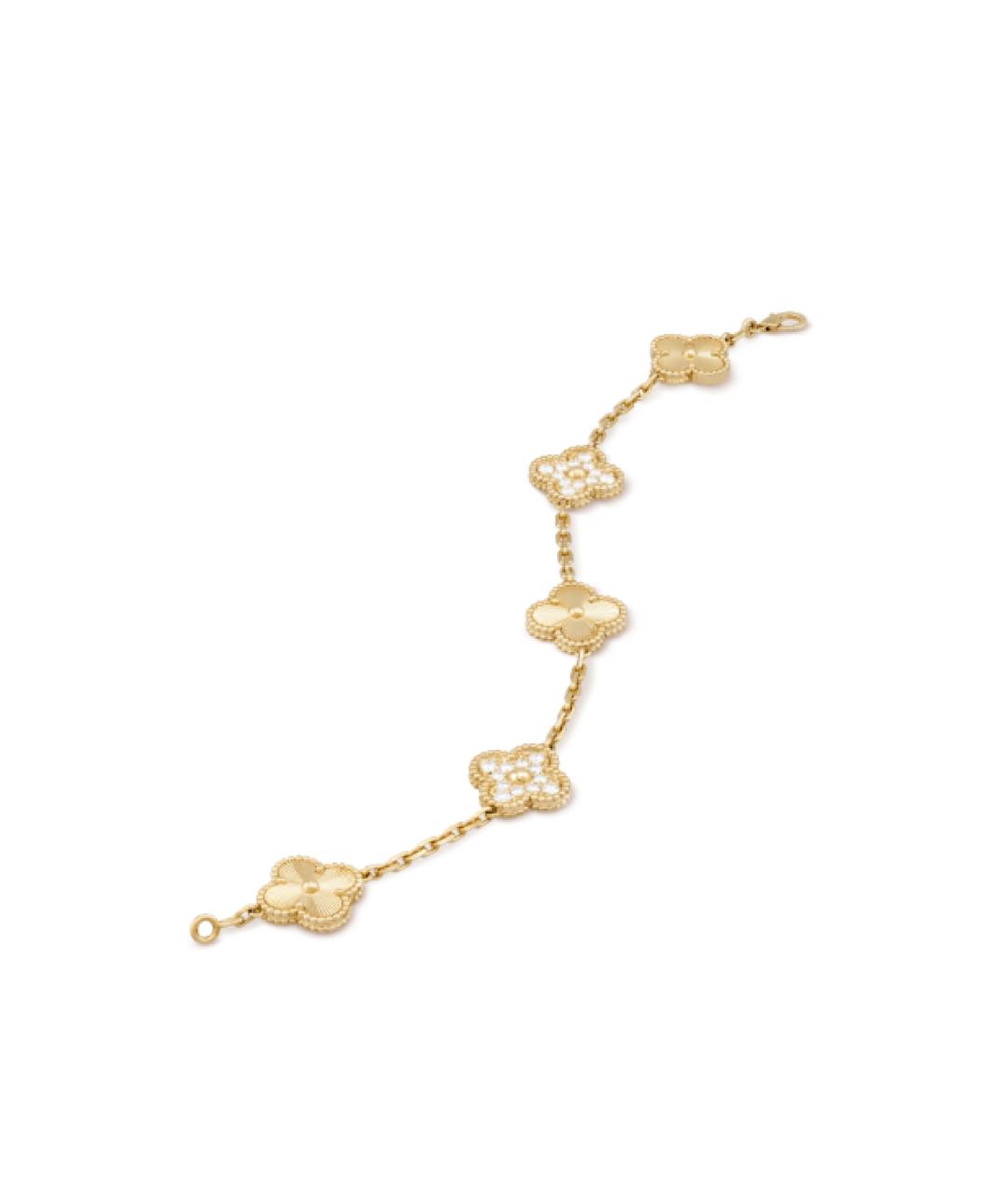 VAN CLEEF & ARPELS Золотой браслет из желтого золота, фото 5