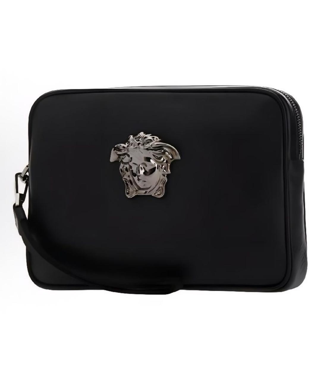 VERSACE Черная сумка на плечо, фото 2