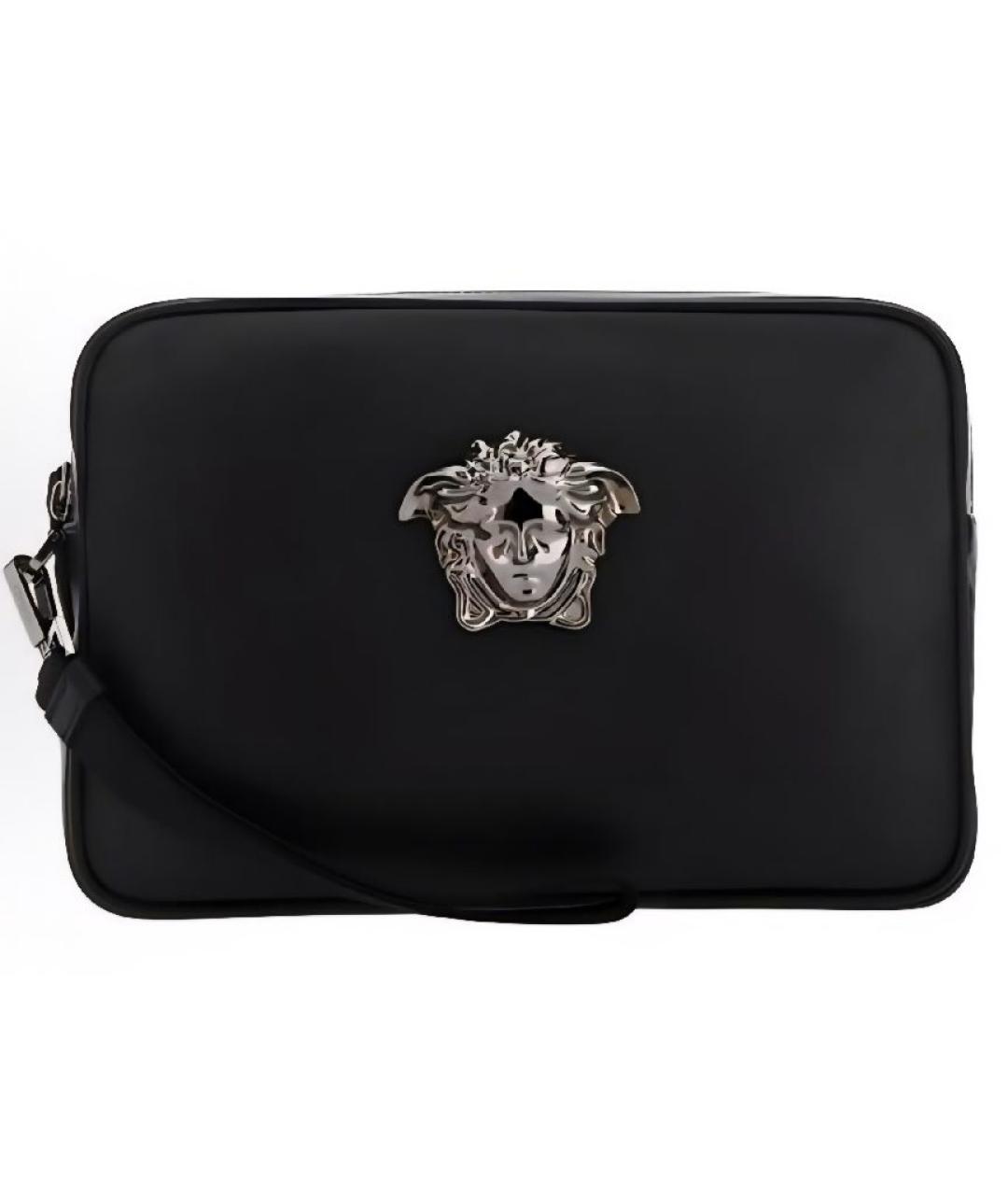 VERSACE Черная сумка на плечо, фото 1