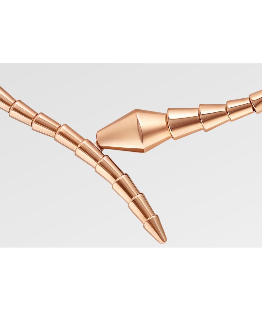 BVLGARI Золотое колье из розового золота, фото 3