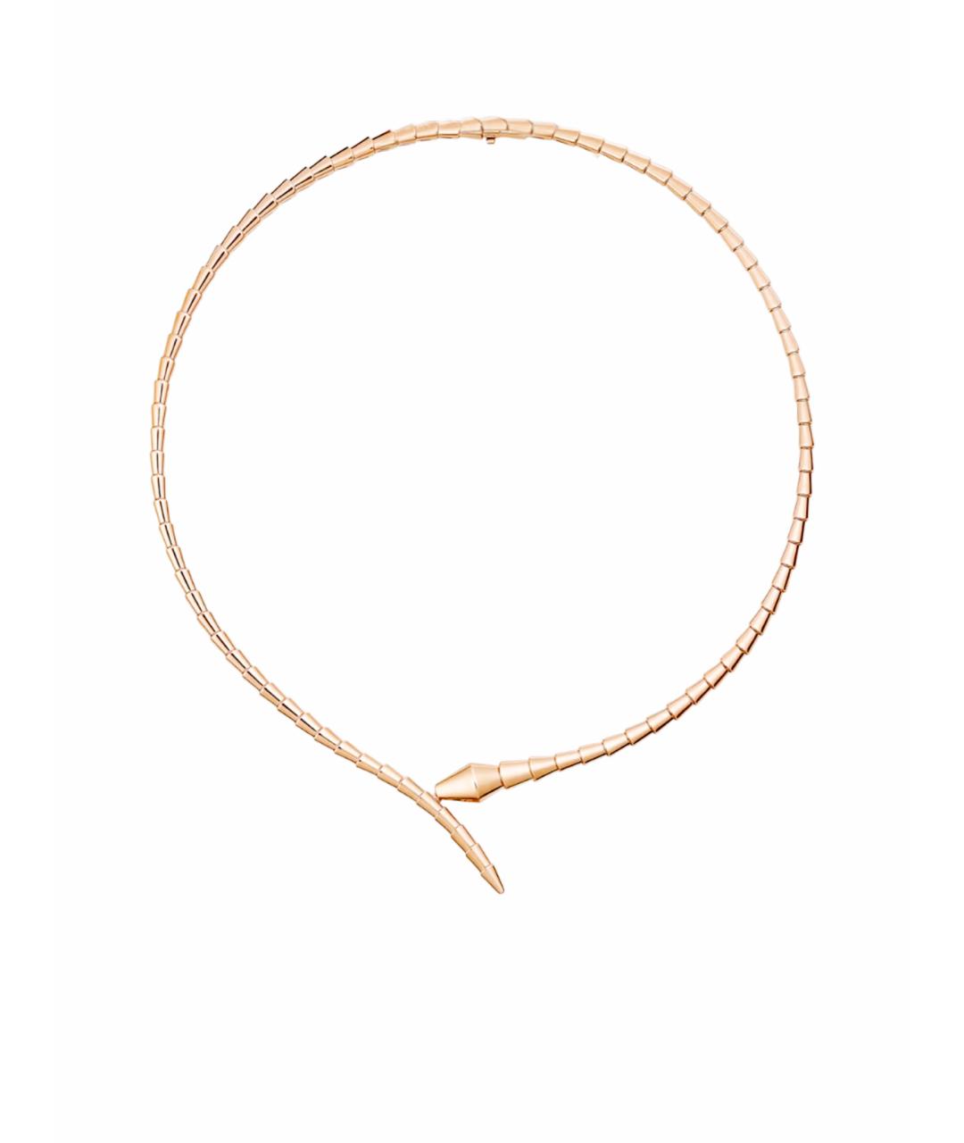 BVLGARI Золотое колье из розового золота, фото 1