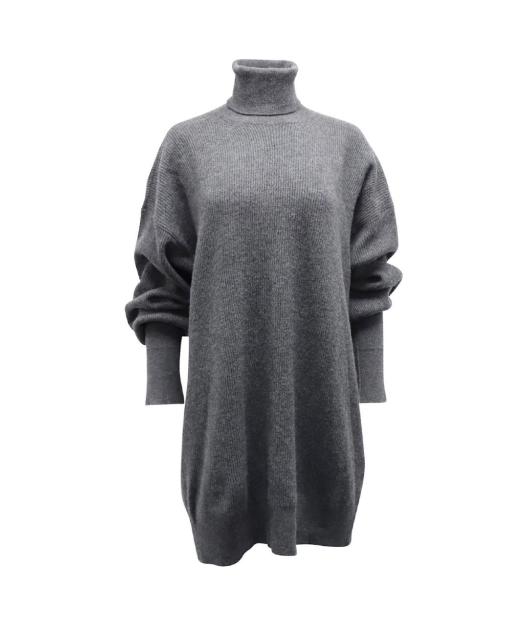 MAISON MARGIELA Серый шерстяной джемпер / свитер, фото 8