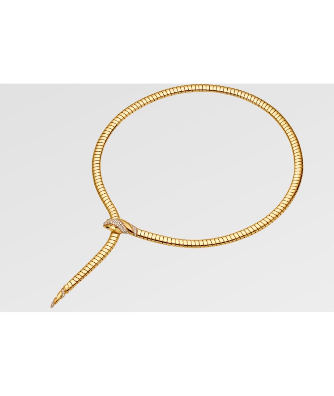 BVLGARI Золотое колье из желтого золота, фото 6