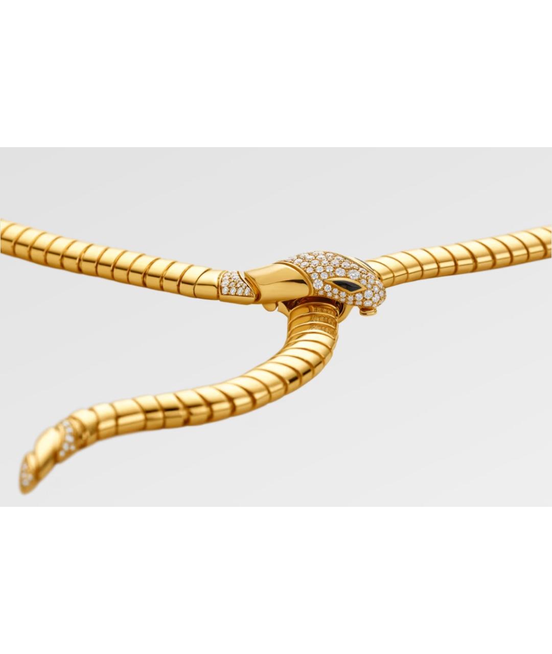 BVLGARI Золотое колье из желтого золота, фото 2