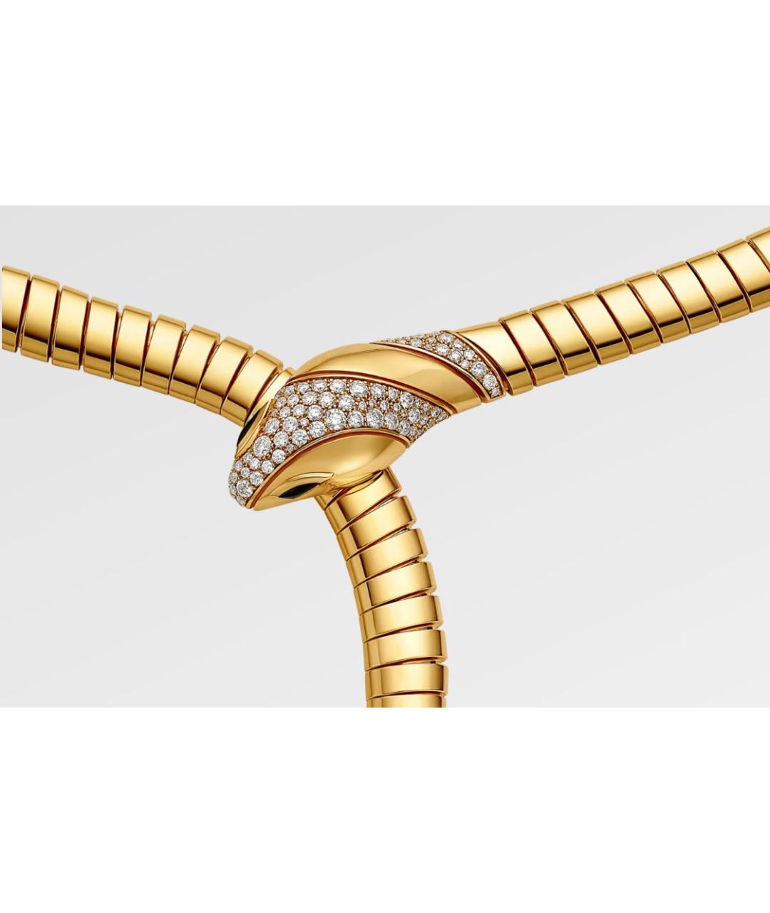BVLGARI Золотое колье из желтого золота, фото 4