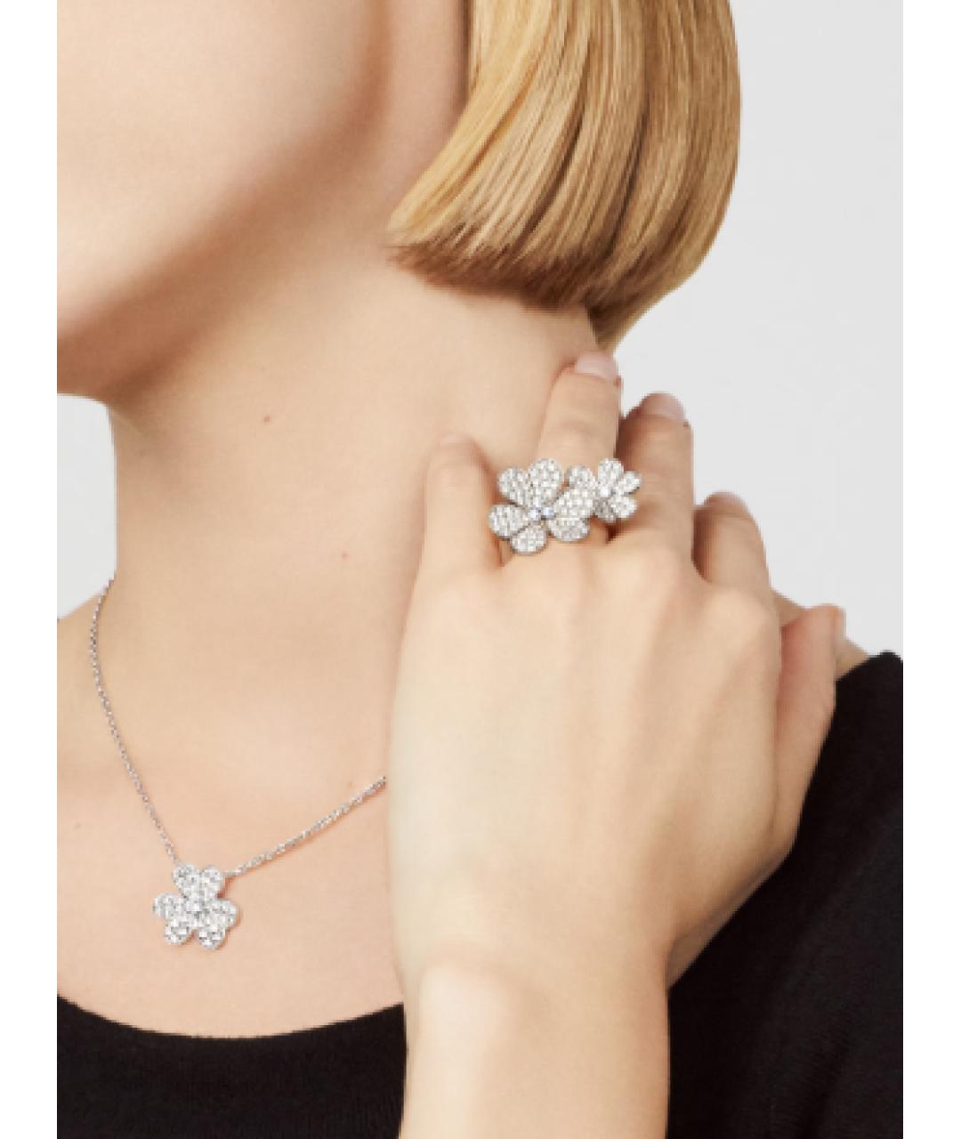 VAN CLEEF & ARPELS Серебряное кольцо из белого золота, фото 5