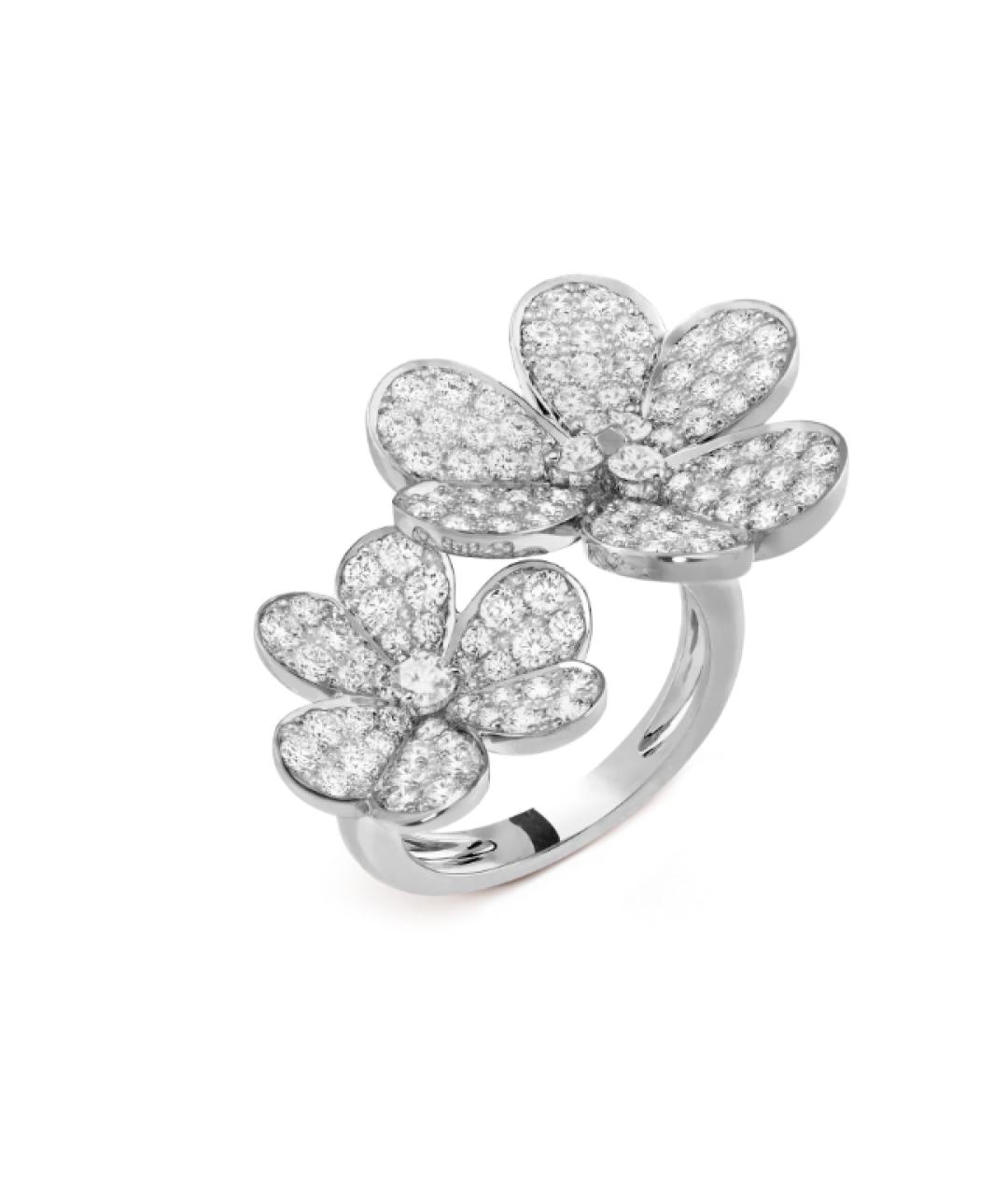 VAN CLEEF & ARPELS Серебряное кольцо из белого золота, фото 1