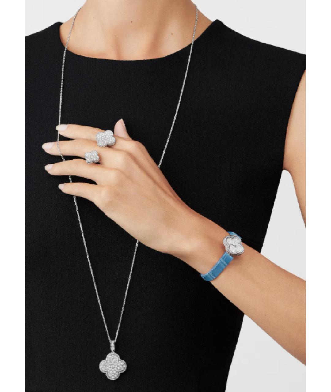 VAN CLEEF & ARPELS Серебряное кольцо из белого золота, фото 3