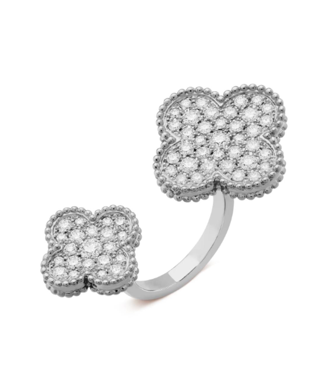 VAN CLEEF & ARPELS Серебряное кольцо из белого золота, фото 1