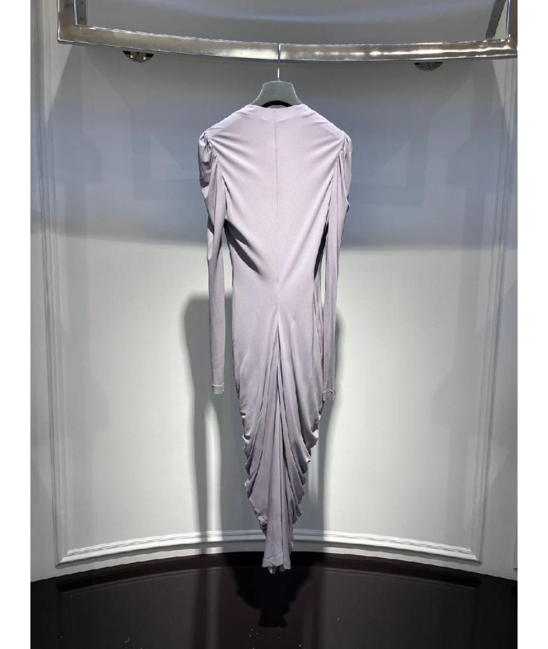ALEXANDER MCQUEEN Серое платье, фото 2