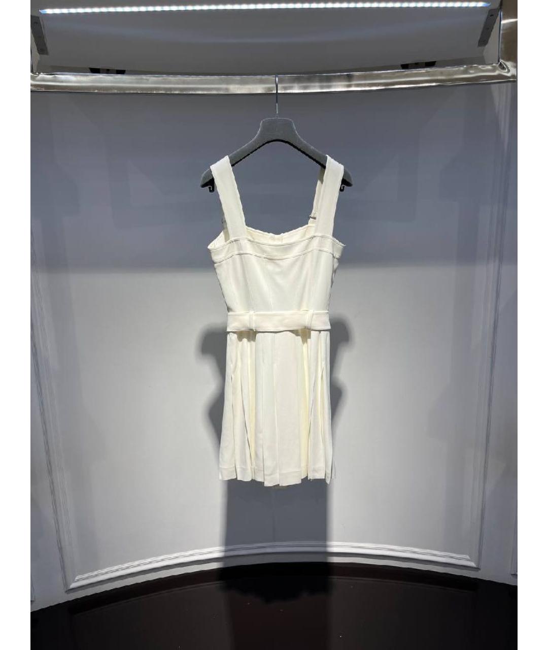 ALEXANDER MCQUEEN Бежевое платье, фото 2