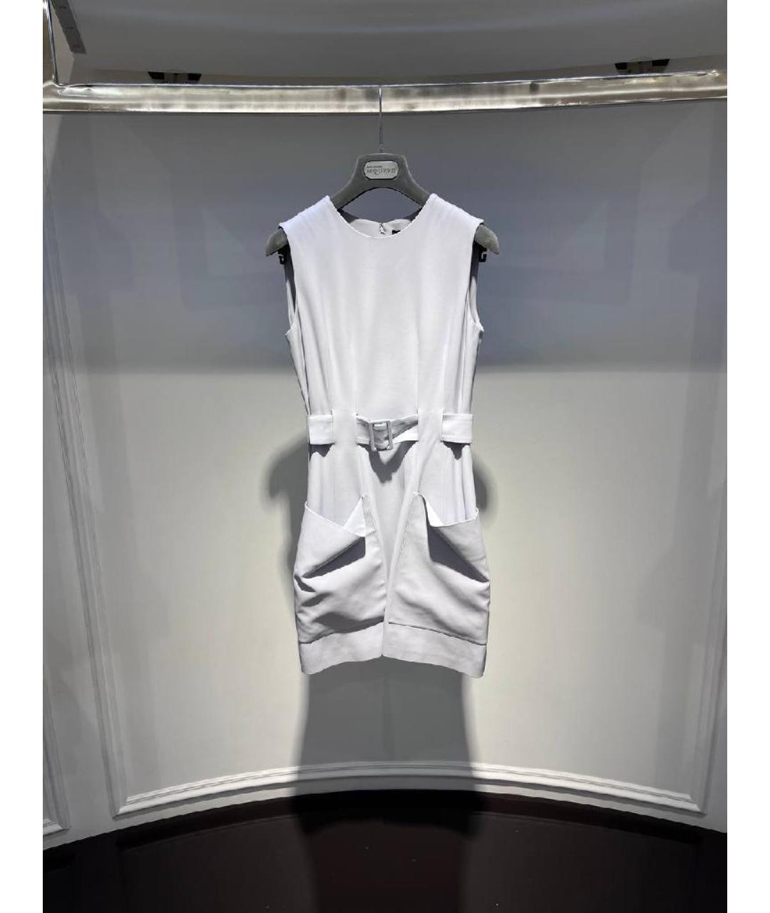 ALEXANDER MCQUEEN Серое коктейльное платье, фото 3