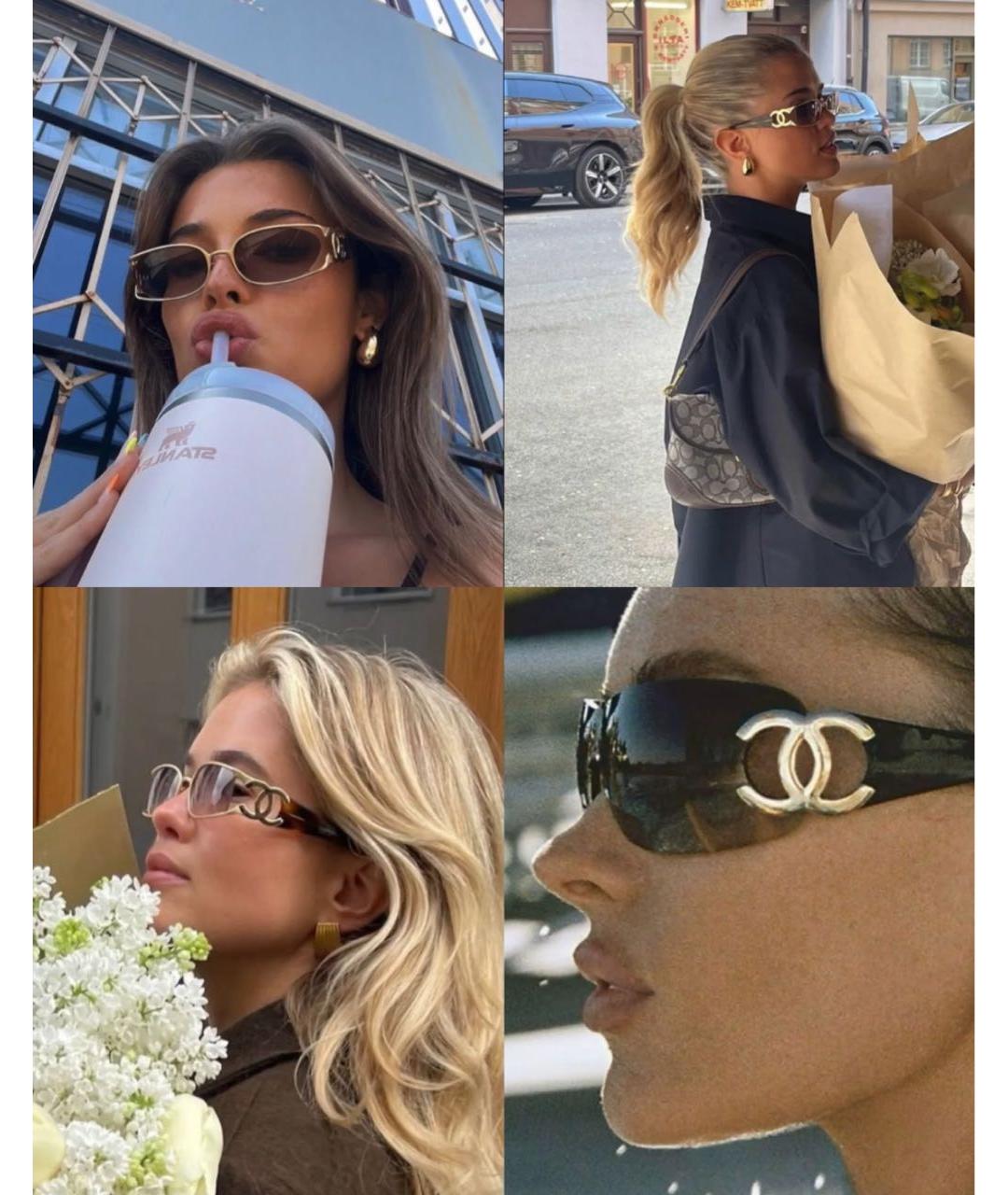 CHANEL Черные солнцезащитные очки, фото 6