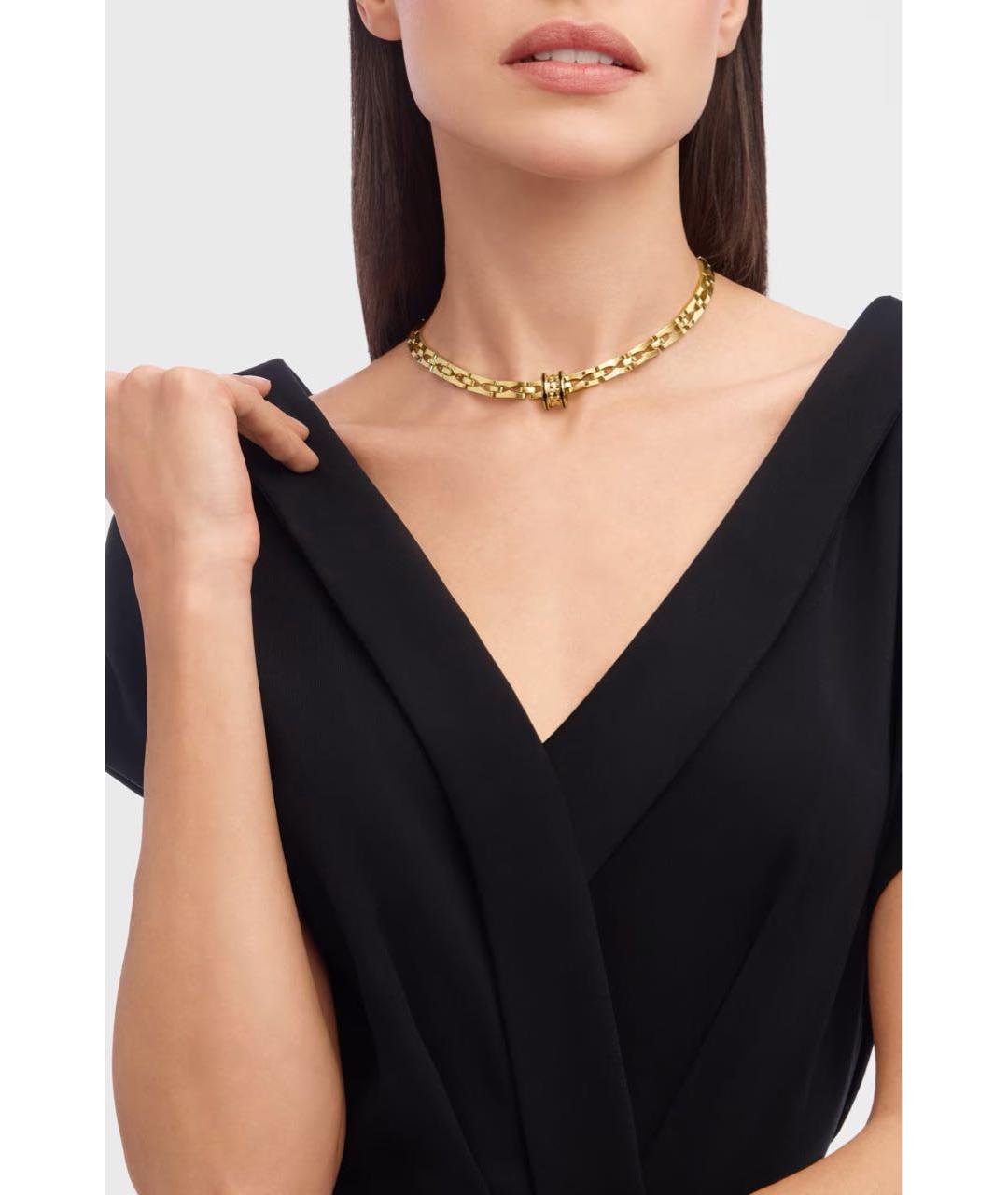 BVLGARI Золотое колье из желтого золота, фото 4