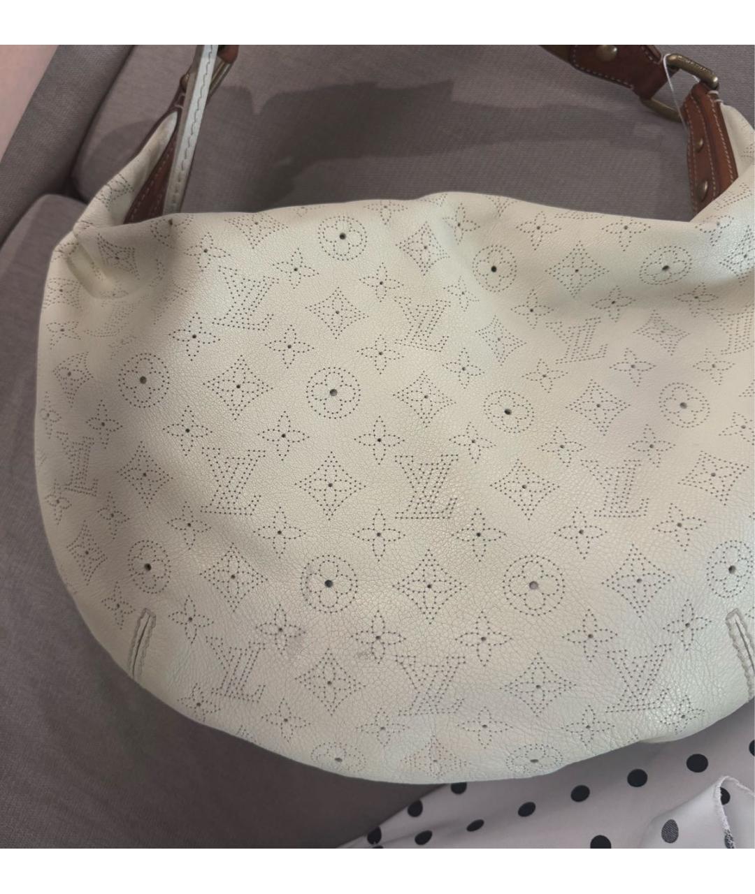 LOUIS VUITTON Бежевая сумка через плечо, фото 3