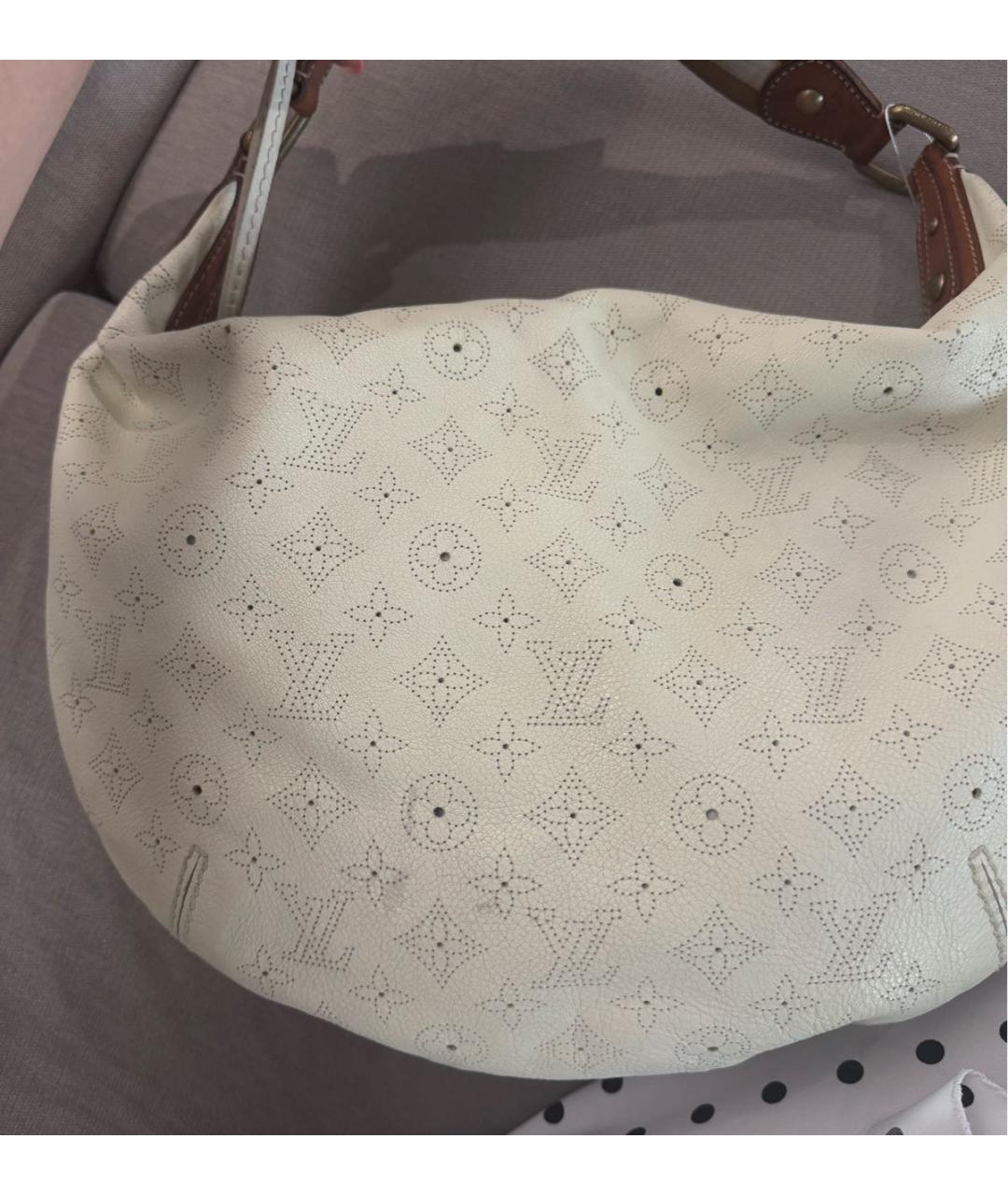 LOUIS VUITTON Бежевая сумка через плечо, фото 2