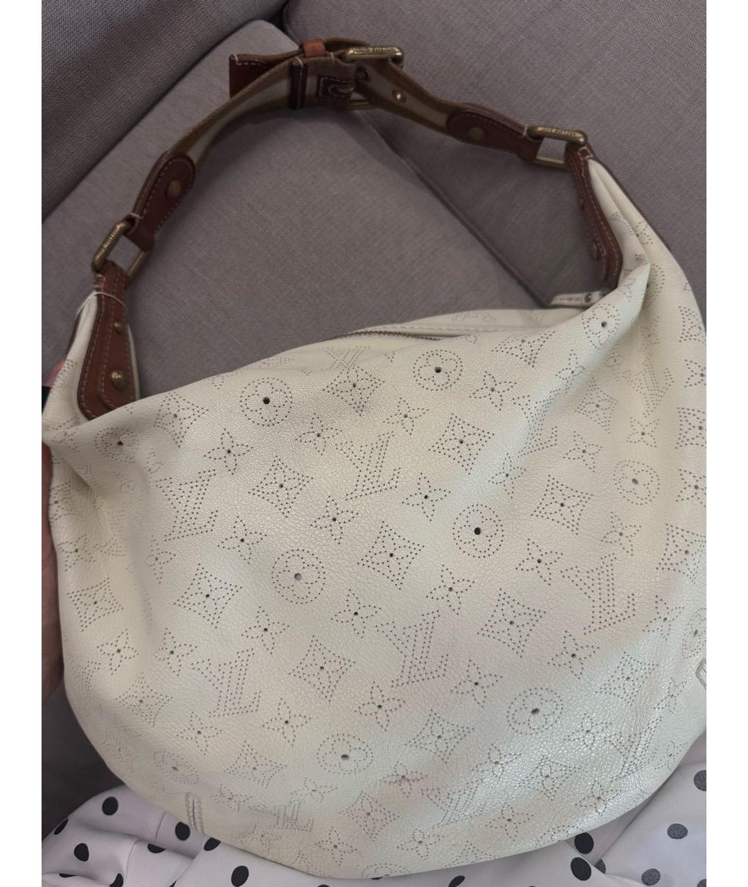 LOUIS VUITTON Бежевая сумка через плечо, фото 6