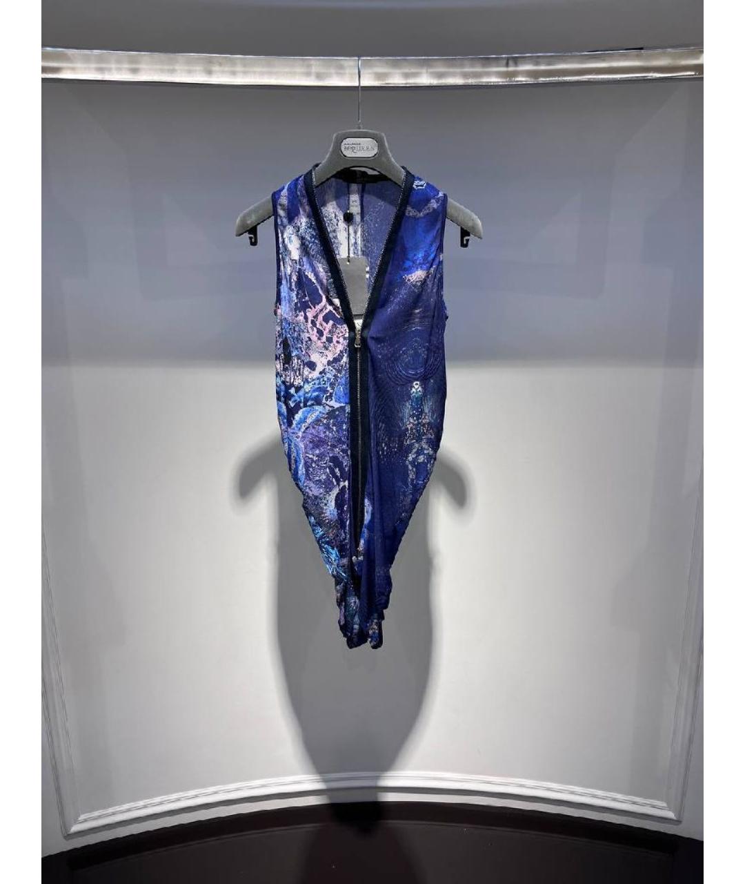 ALEXANDER MCQUEEN Синяя майка, фото 3