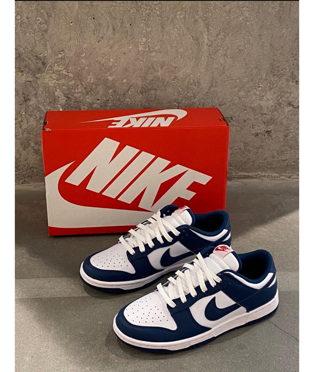 NIKE Синие низкие кроссовки / кеды, фото 5