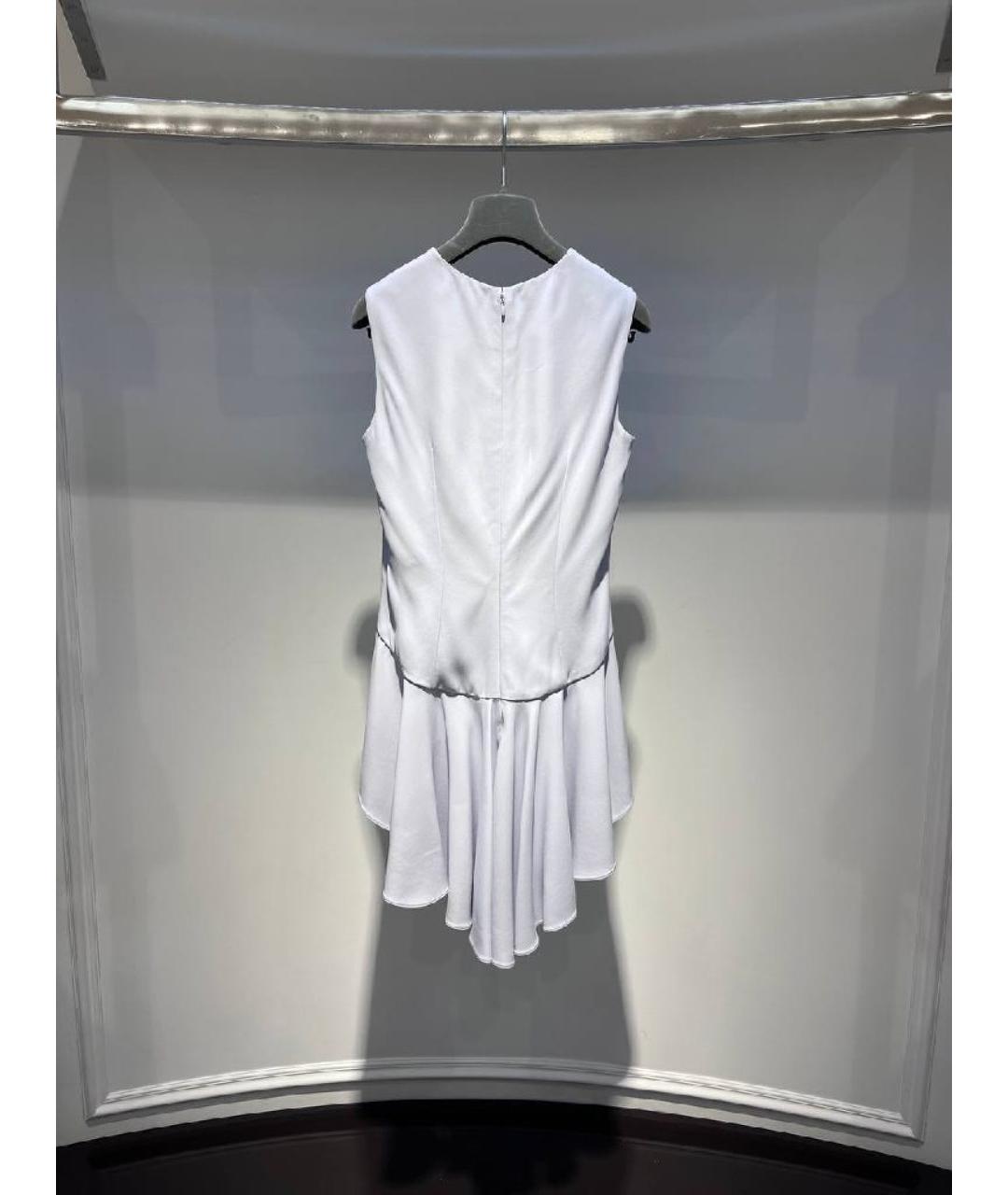 ALEXANDER MCQUEEN Голубая майка, фото 2