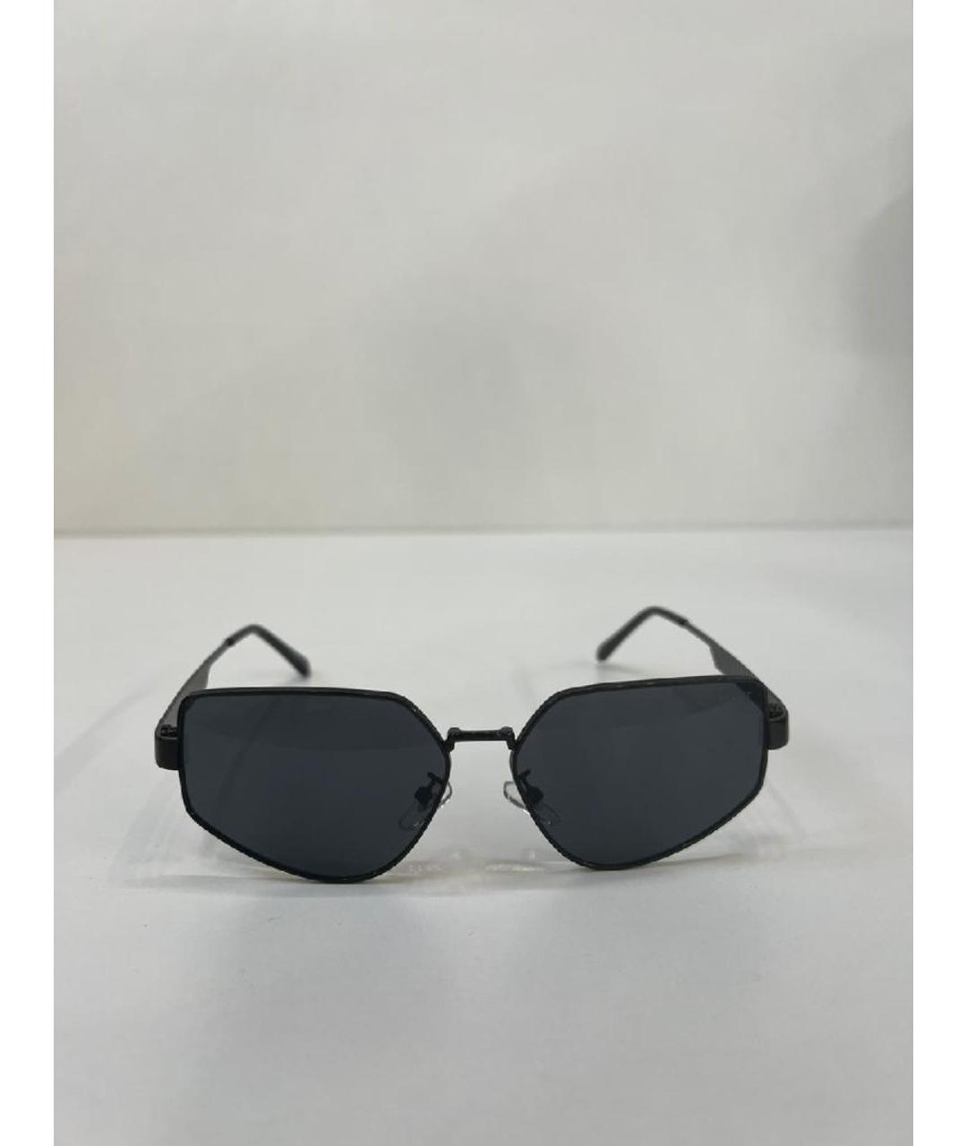 CHRISTIAN DIOR Черные пластиковые солнцезащитные очки, фото 10