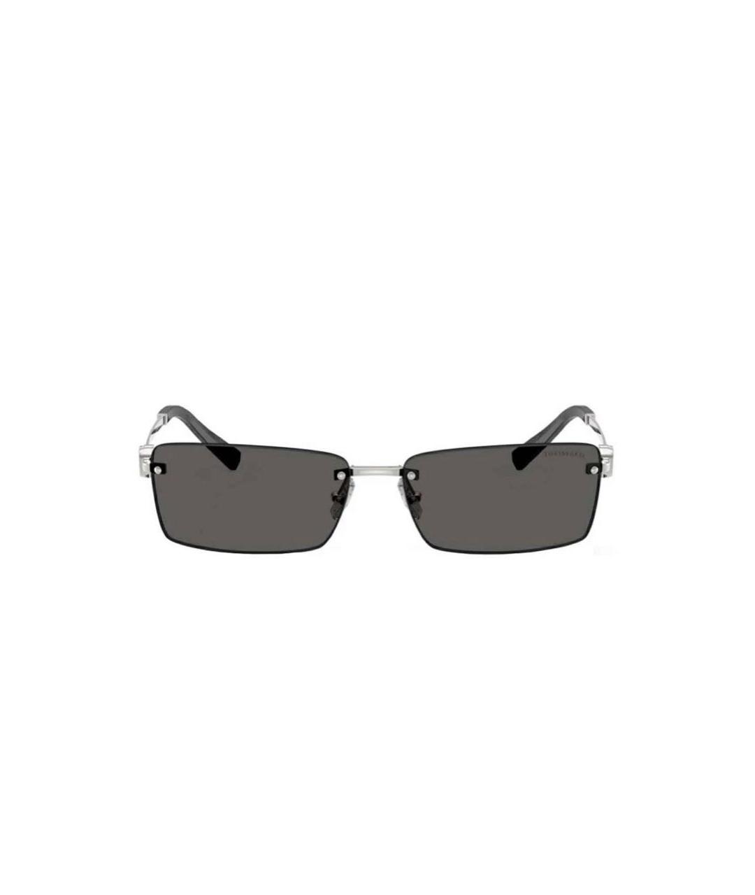 TIFFANY&CO Серые металлические солнцезащитные очки, фото 1