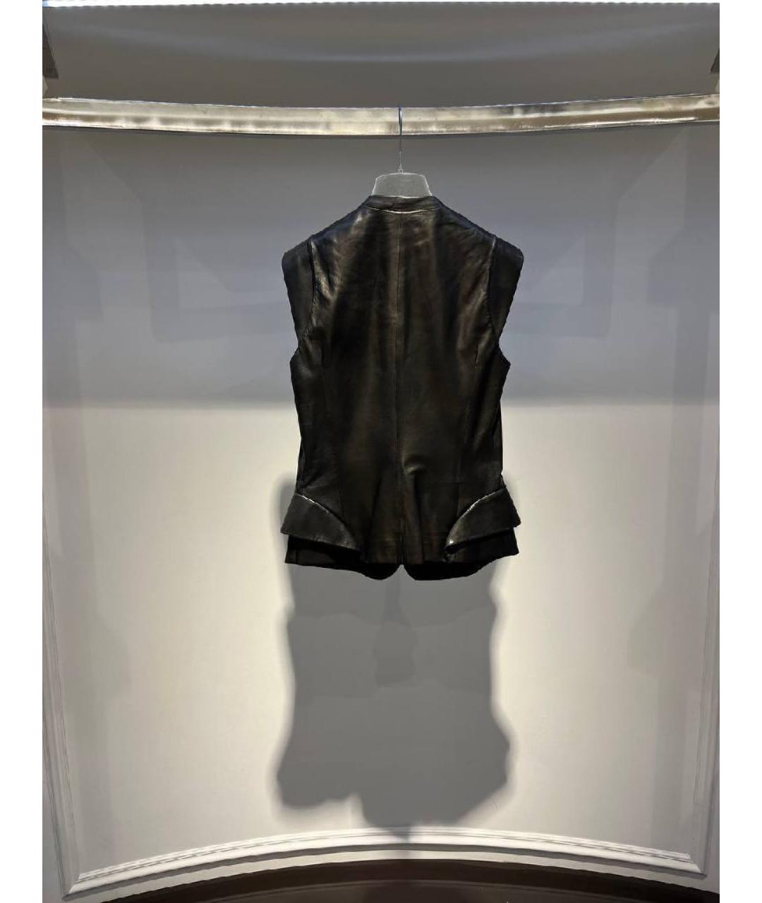 ALEXANDER MCQUEEN Черная жилетка, фото 2