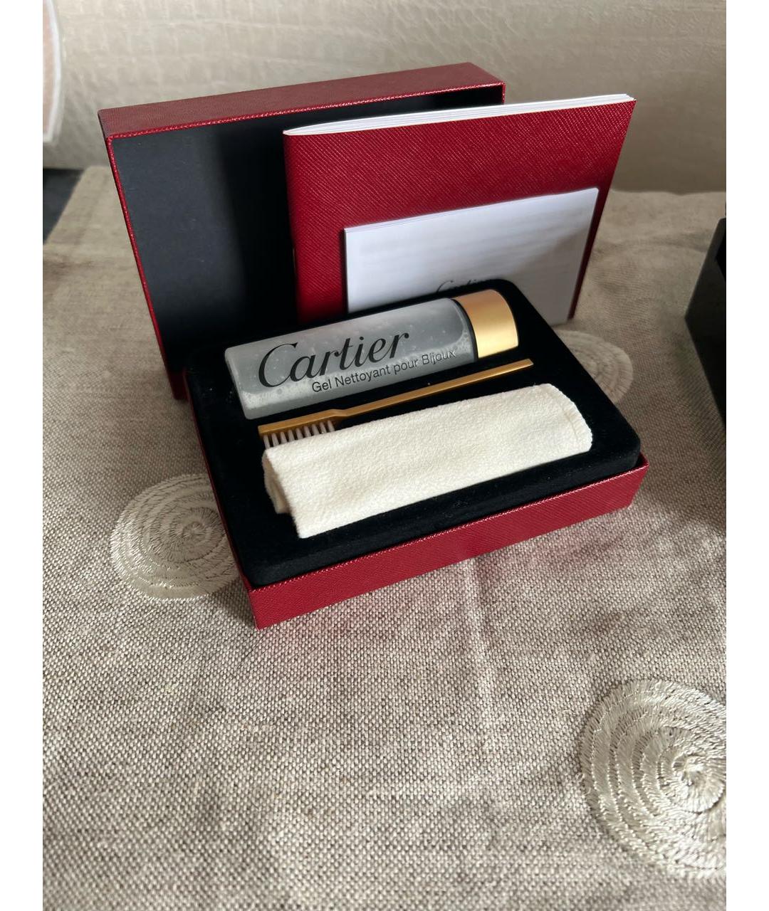 CARTIER Золотые серебряные часы, фото 7