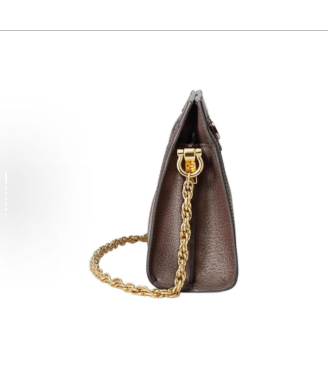 GUCCI Коричневая сумка через плечо, фото 2