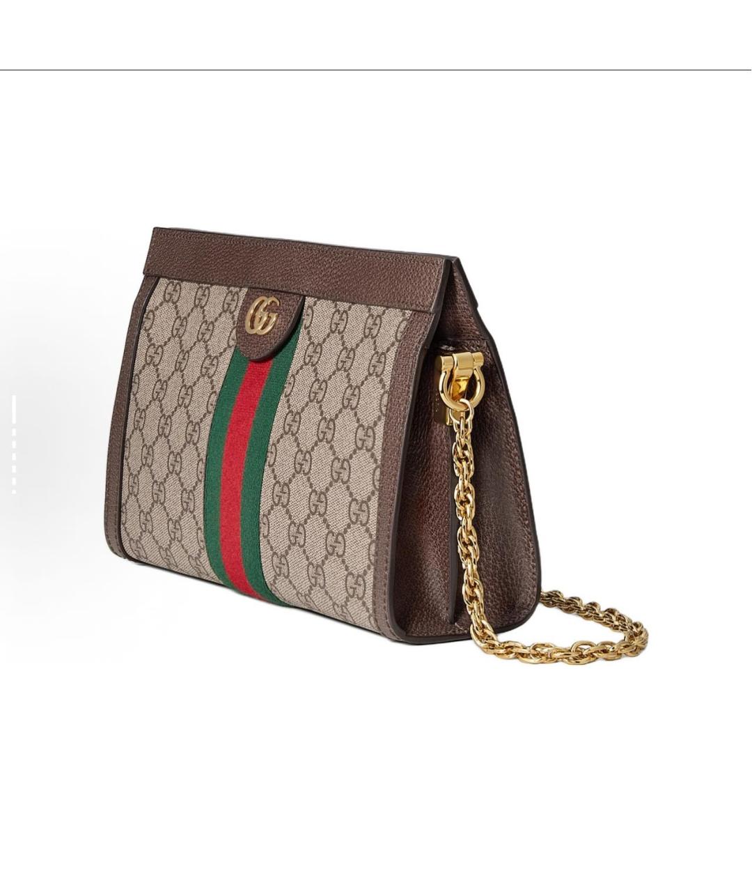 GUCCI Коричневая сумка через плечо, фото 9