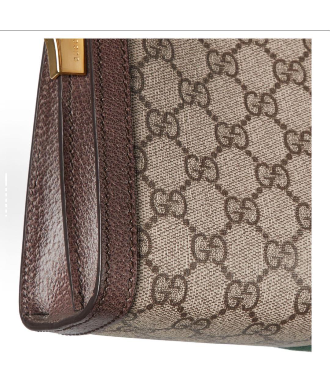 GUCCI Коричневая сумка через плечо, фото 8