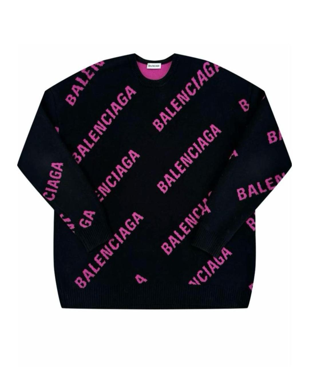 BALENCIAGA Мульти хлопковый джемпер / свитер, фото 2