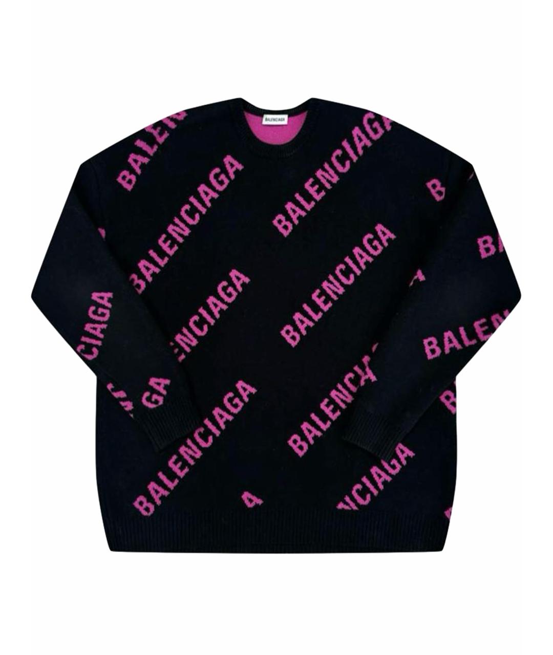 BALENCIAGA Мульти хлопковый джемпер / свитер, фото 1