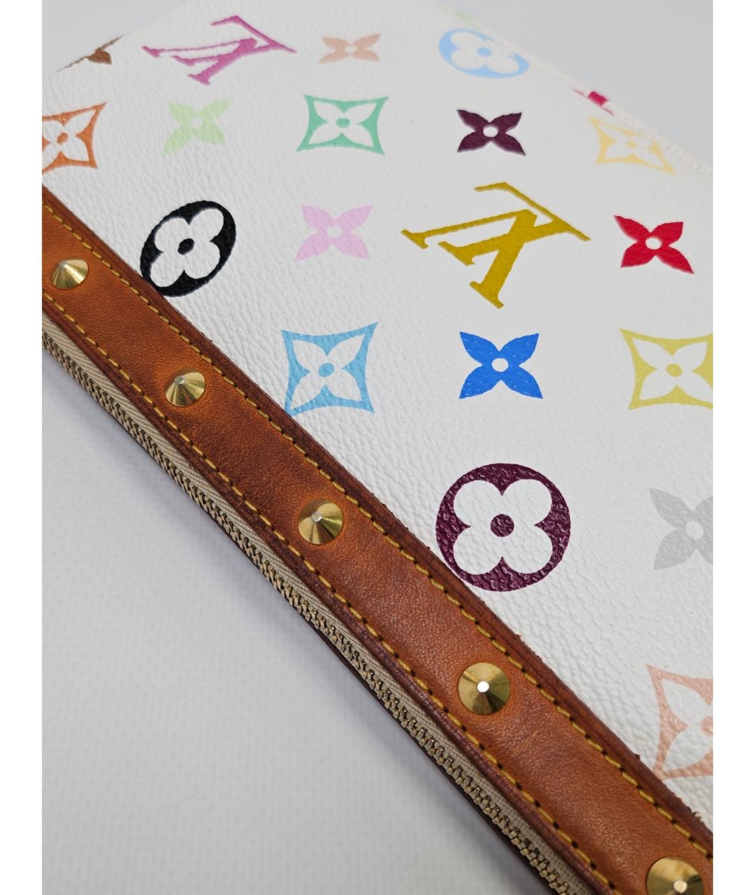 LOUIS VUITTON Белая сумка с короткими ручками, фото 9