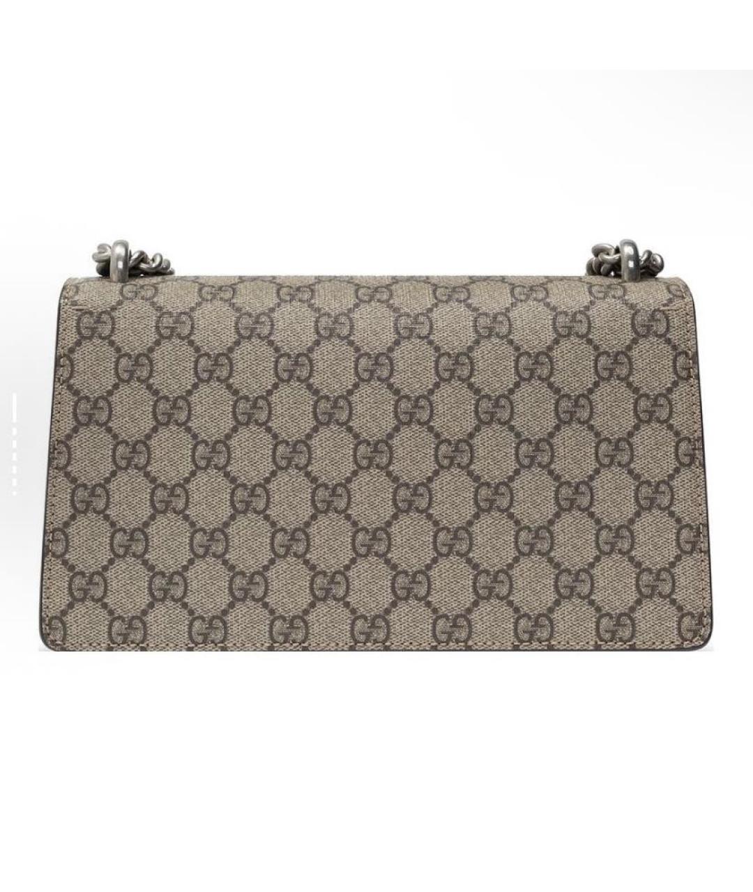 GUCCI Коричневая сумка через плечо, фото 3