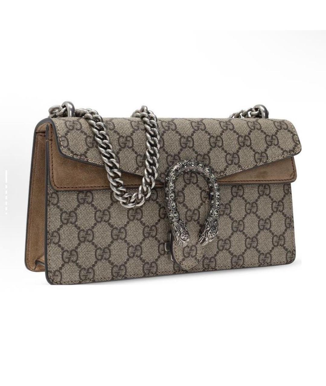 GUCCI Коричневая сумка через плечо, фото 2