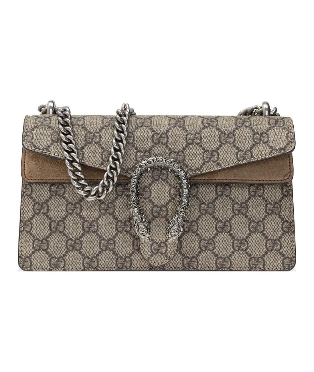 GUCCI Коричневая сумка через плечо, фото 1