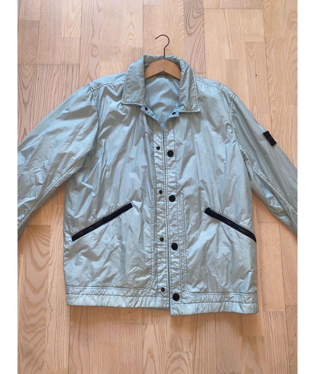 STONE ISLAND Голубая куртка, фото 2