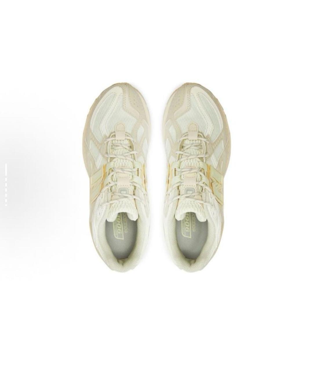 NEW BALANCE Золотые текстильные низкие кроссовки / кеды, фото 6