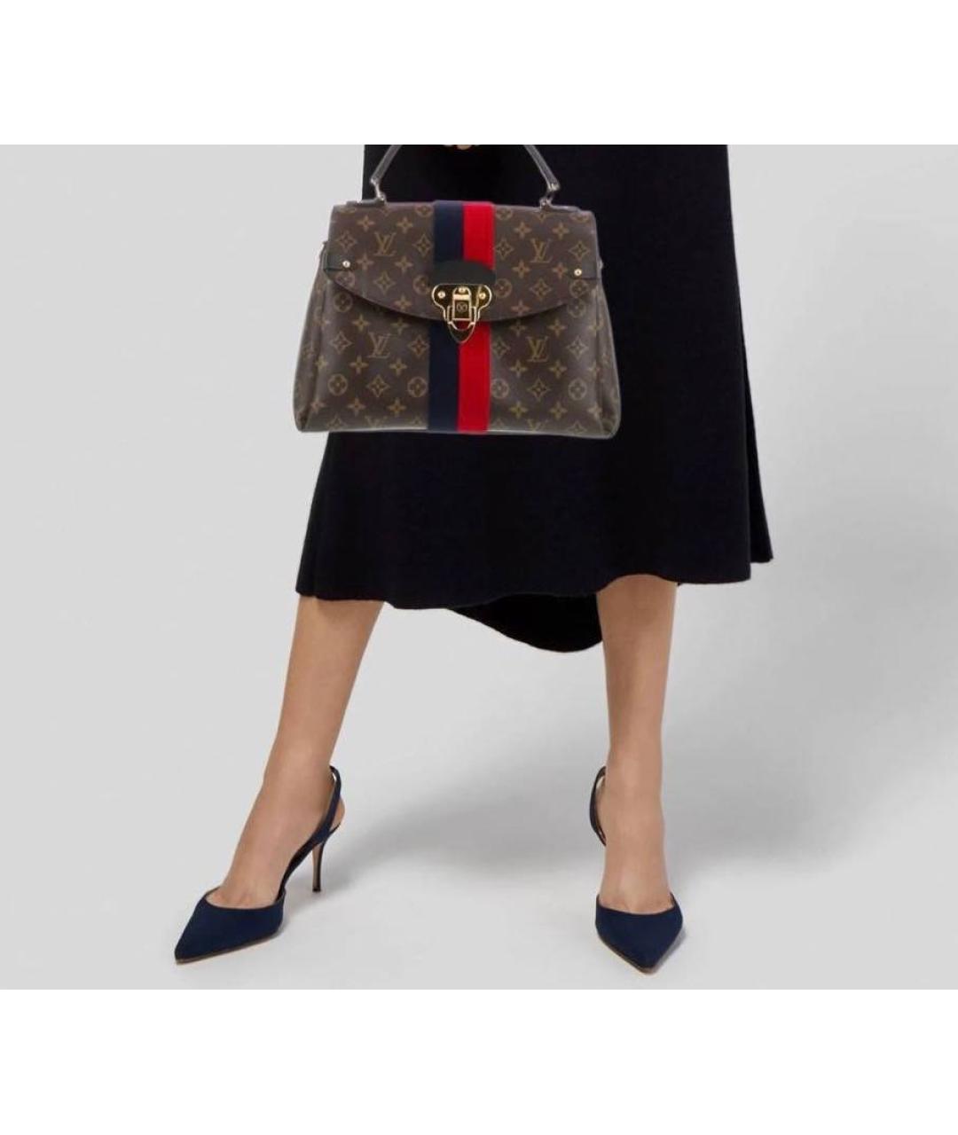 LOUIS VUITTON Мульти кожаная сумка с короткими ручками, фото 4
