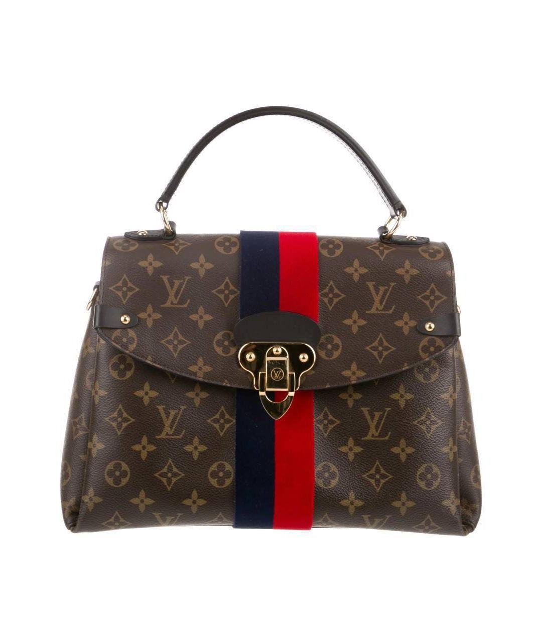 LOUIS VUITTON Мульти кожаная сумка с короткими ручками, фото 5
