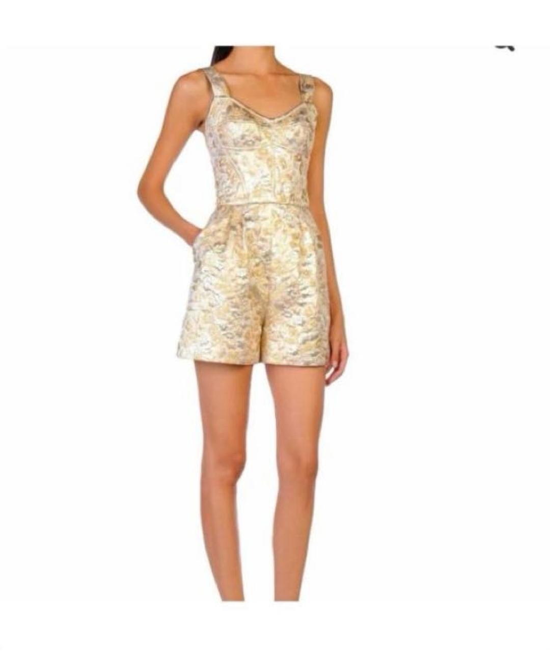 DOLCE&GABBANA Золотой комбинезон, фото 6