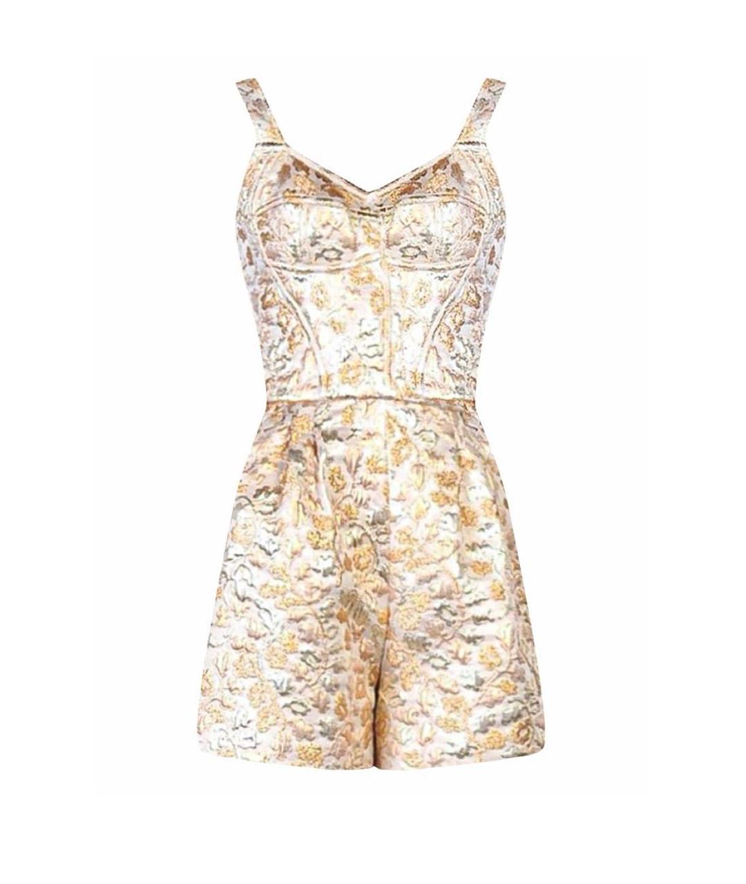 DOLCE&GABBANA Золотой комбинезон, фото 8