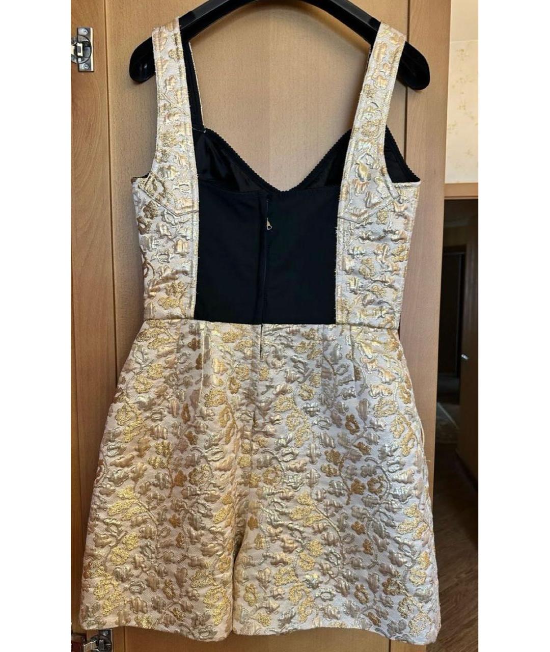 DOLCE&GABBANA Золотой комбинезон, фото 2